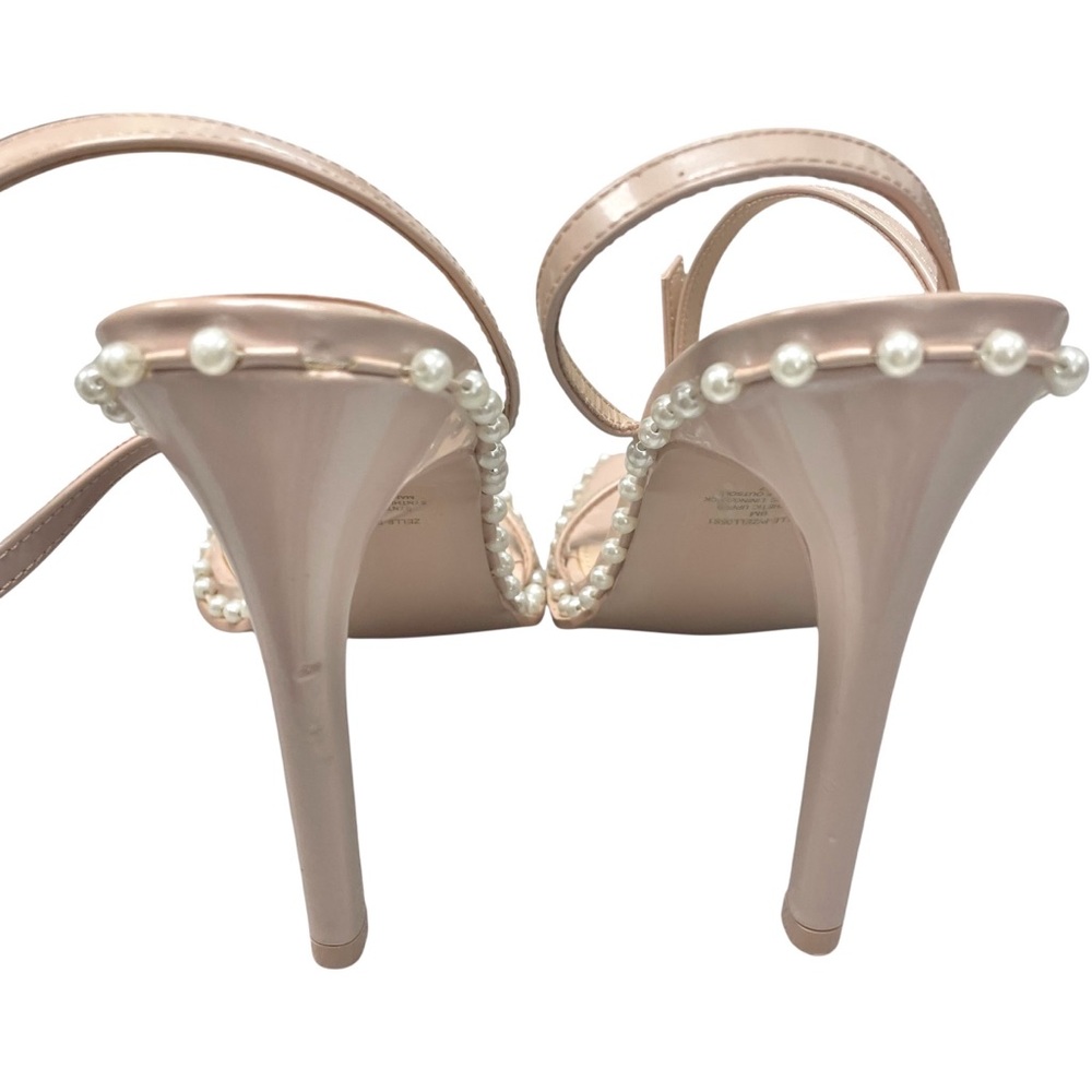 Steve Madden Zelle Pearl Sandal in Blush 9 - Picture 6 of 9